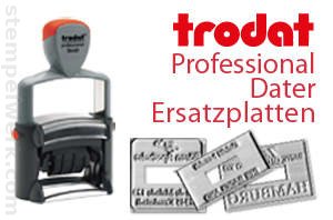 Trodat Professional Dater Ersatzplatten