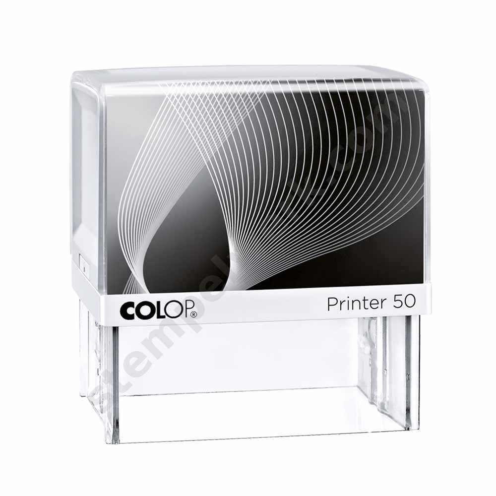 Colop Printer 50 NEU weiss/weiss