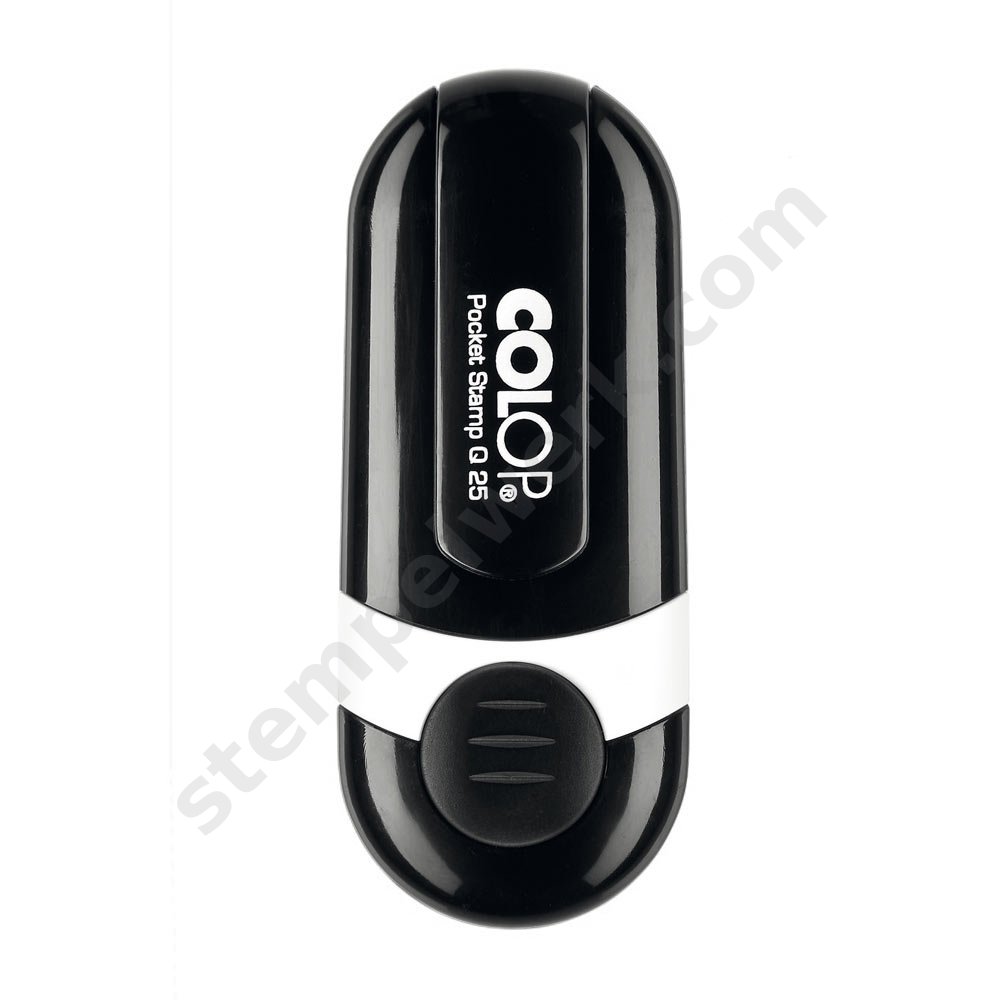 Pocket Stamp R 25 schwarz