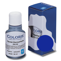 stempelfarbe blau 50ml coloris
