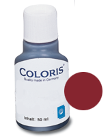 stempelfarbe rot 50ml coloris